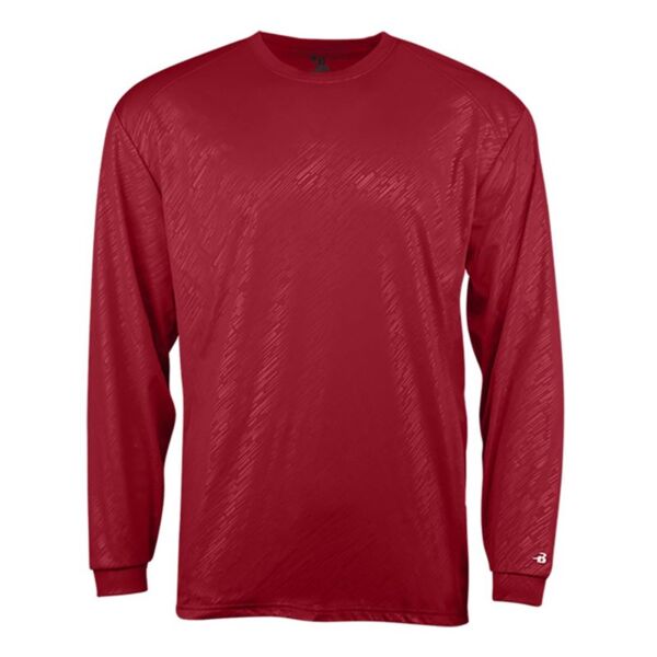 Youth Line Embossed Long Sleeve T-Shirt Thumbnail