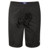 Unisex 9" Mesh Shorts with Pockets Thumbnail